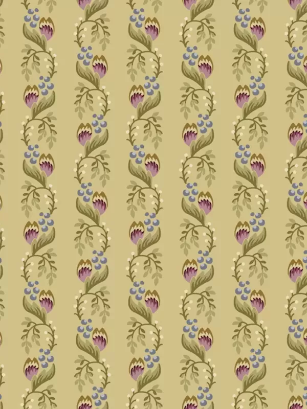 ANDOVER FABRICS - EVERLASTING par Renée Nanneman A-421-N Grapevine Ivory