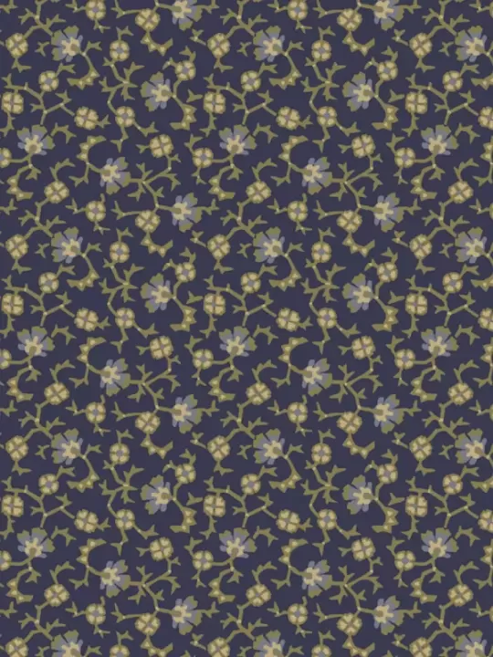 ANDOVER FABRICS - EVERLASTING par Renée Nanneman A-423-B Brambles Blueberry