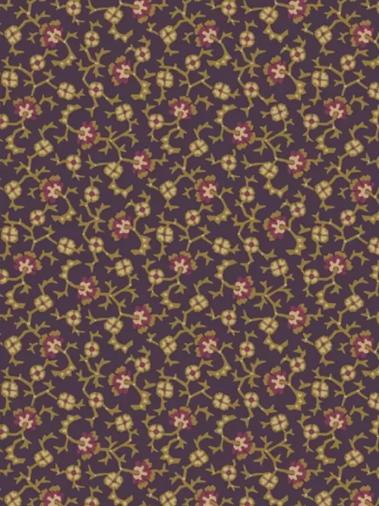 ANDOVER FABRICS - EVERLASTING par Renée Nanneman A-423-P Brambles Red Plum