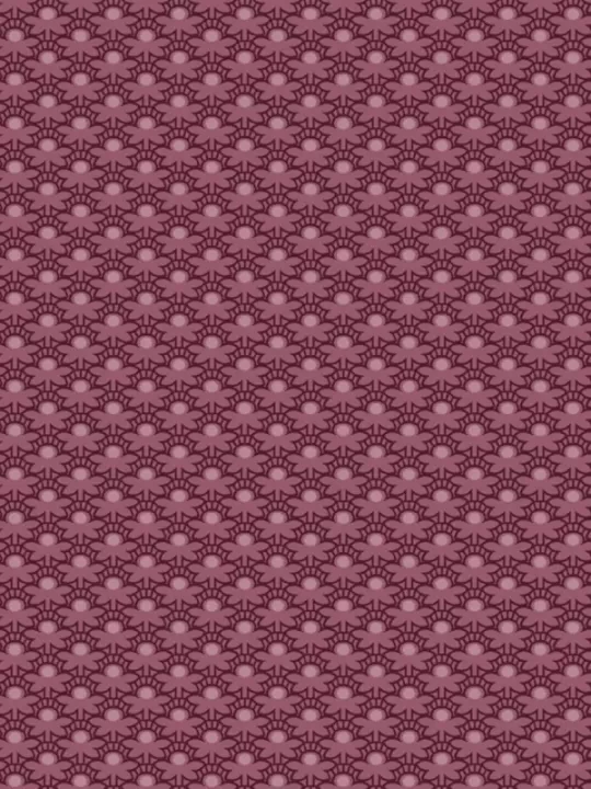 ANDOVER FABRICS - EVERLASTING par Renée Nanneman A-425-P1 Deco Daisy Red Plum