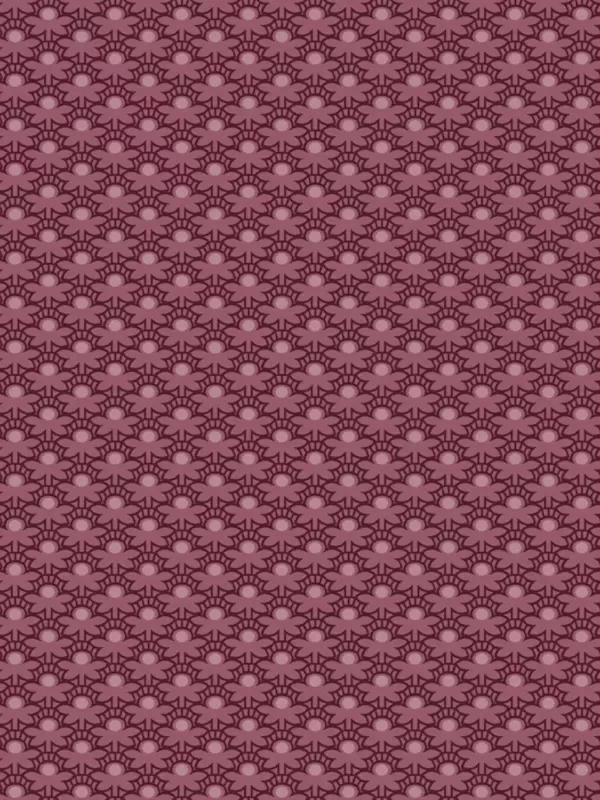 ANDOVER FABRICS - EVERLASTING par Renée Nanneman A-425-P1 Deco Daisy Red Plum