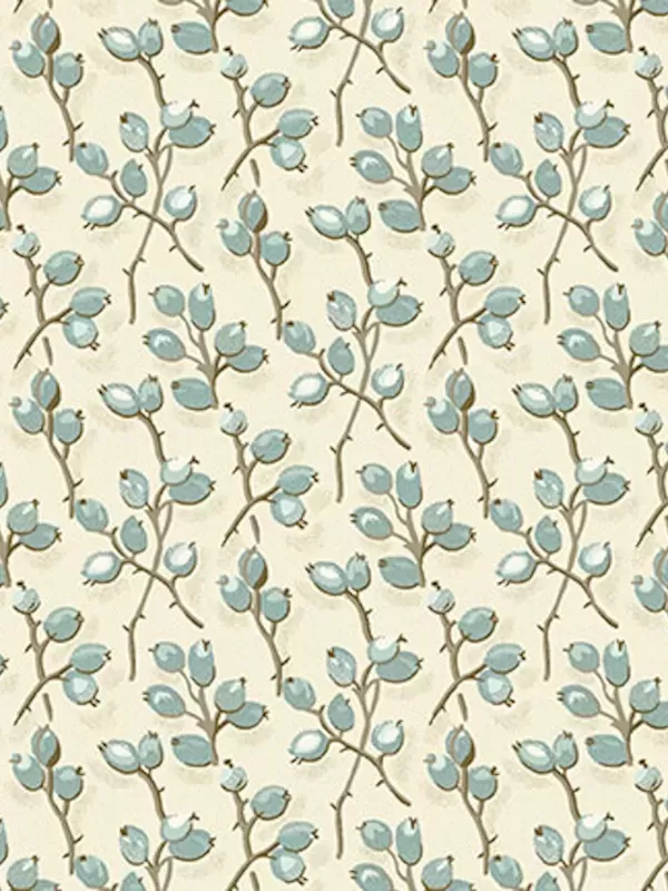 ANDOVER FABRICS - BLUEBIRD par Edyta Sitar Réf 9176-BL1