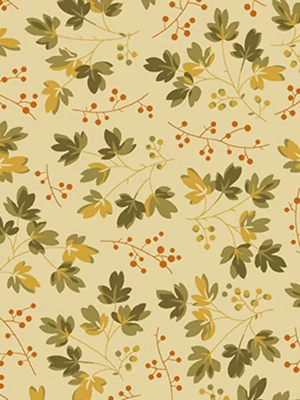 ANDOVER FABRICS - ACORN HARVEST par Renee Nanneman Réf 9799-L