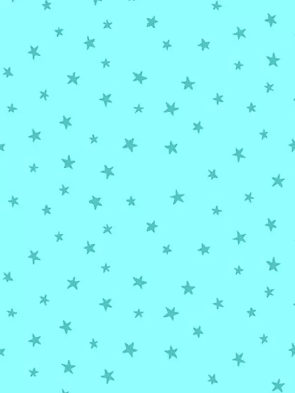 BELIEVE par Kim Schaefer 9908-T Rainbow Stars Teal