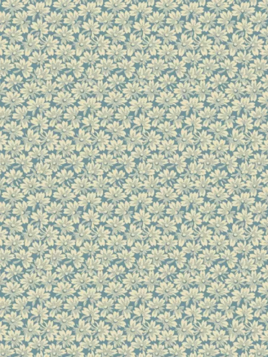 ANDOVER FABRICS - LE CHATEAU par Max and Louise A-228-B Ryan Blue