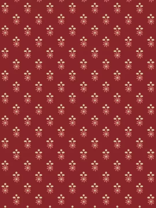 ANDOVER FABRICS - OAK ALLEY par Di Ford-Hall 9936.R Bijou Foulard Crimson