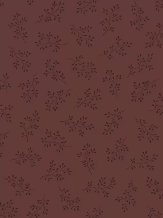 ANDOVER FABRICS - OLIVE BRANCH par Edyta Sitar Réf 8511-R2 Cabernet