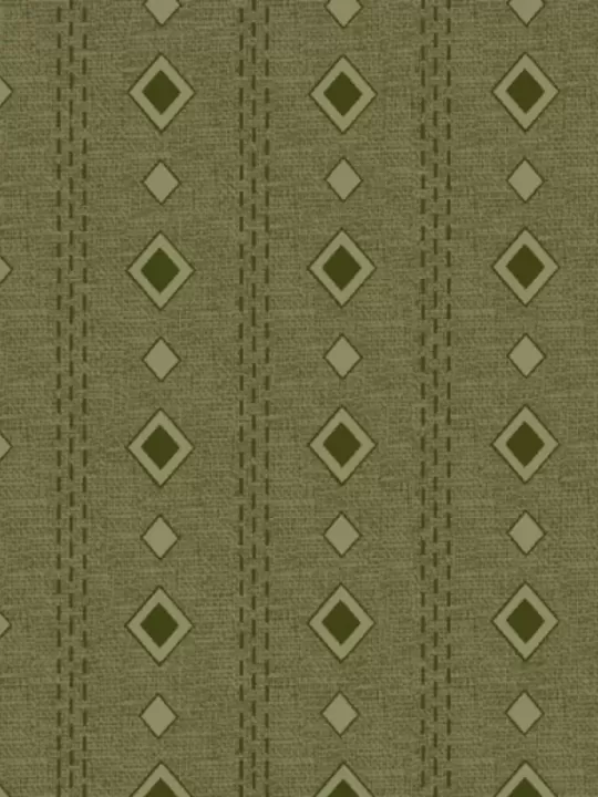 BLANK QUILTING - ASHTON par Missie Carpenter 1672-66 Diamond Stripe Green