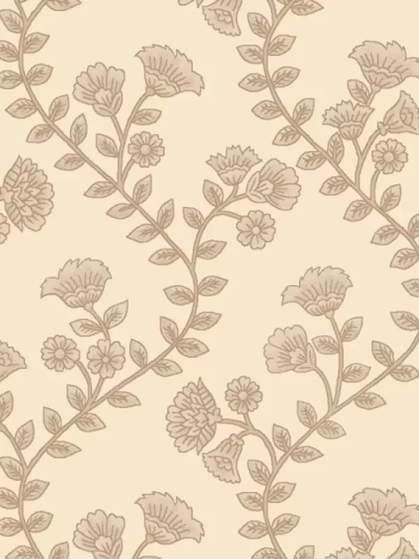 BLANK QUILTING - ASHTON par Missie Carpenter 1676-41 Wavy Floral Stripe Ivory