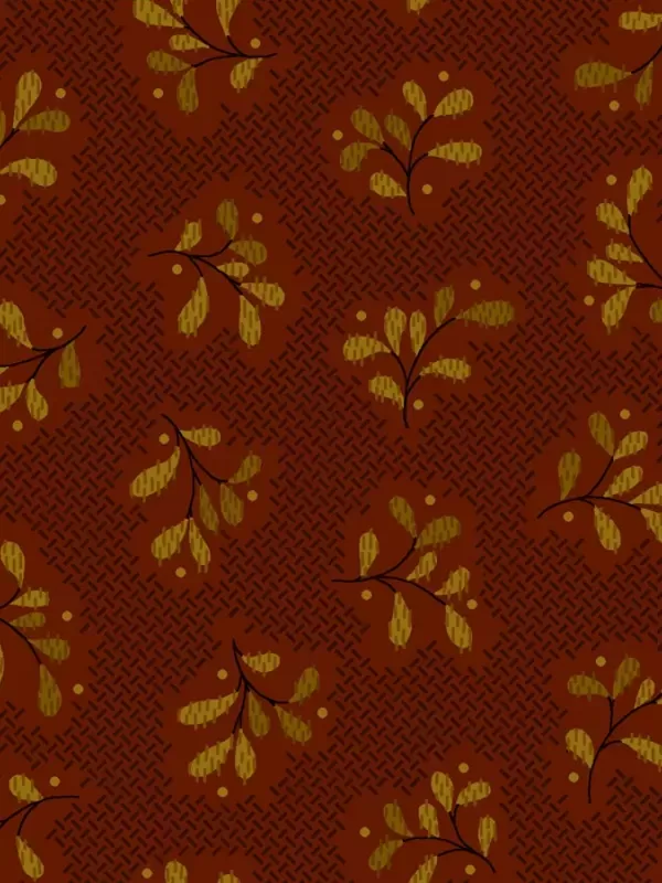 HENRY GLASS FABRICS - CHOCOLATE COVERED CHERRIES par Kim Diehl 209-88