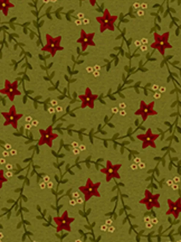 HENRY GLASS FABRICS - FARMHOUSE CHRISTMAS par Kim Diehl Réf. 9670-66