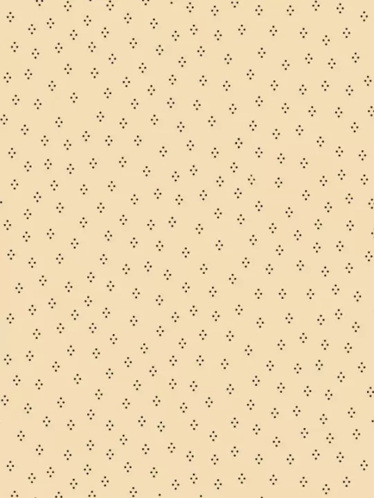 HENRY GLASS FABRICS - RIGHT AS RAIN par Kim Diehl 9844.40 Dotted Diamonds Cream