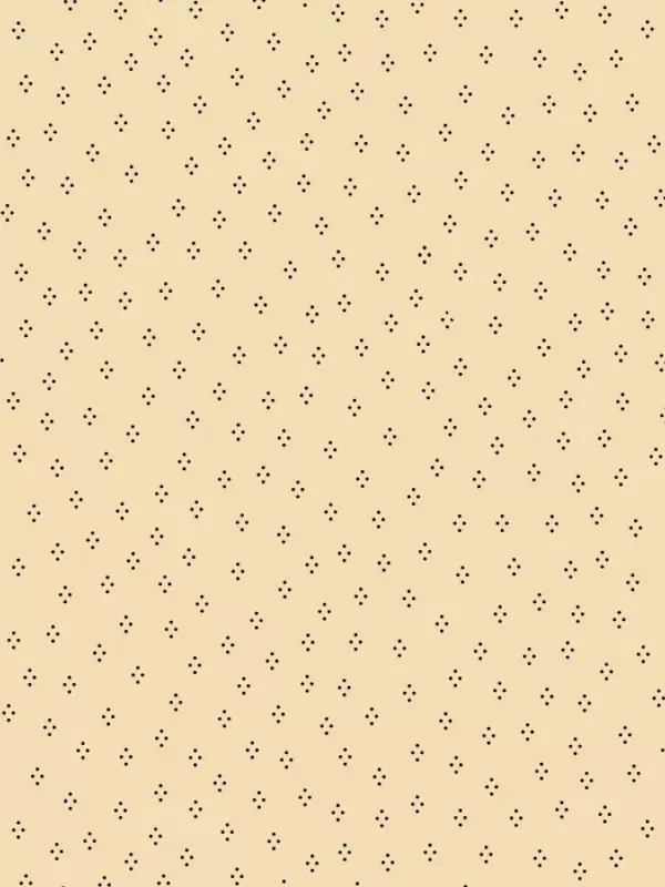 HENRY GLASS FABRICS - RIGHT AS RAIN par Kim Diehl 9844.40 Dotted Diamonds Cream