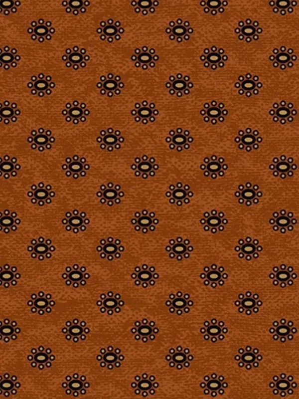 MARCUS FABRICS - CHEDDAR & COAL par Pam Buda R1773 Rings Around Rust