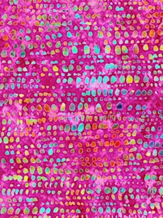 Tissus QT FABRICS - RADIANCE par Dan Morris 27098.P Paint Splashes Fuchsia