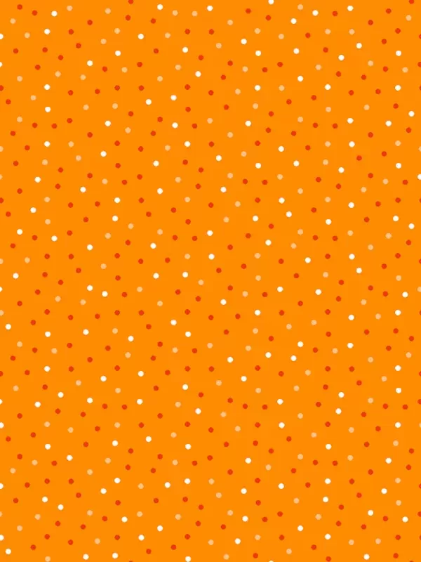 Tissu Patchwork PIPS par Kim Schaefer 1032-O Orange