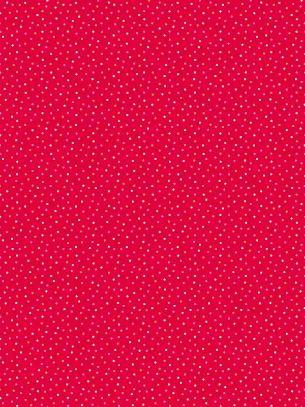 Tissu Patchwork PIPS par Kim Schaefer 1032.R Red