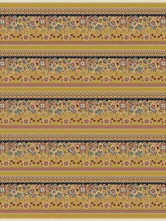 ANDOVER FABRICS - LE CHATEAU par Max and Louise A-223-Y Tristan Yellow