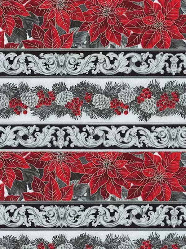 ROBERT KAUFMAN FABRICS - HOLIDAY FLOURISH Réf 19262-93