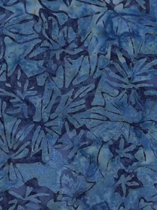 Tissu Patchwork Batik TONGA MOONLIT B6436 Tide