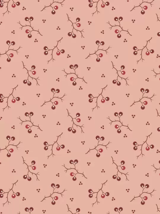 ANDOVER FABRICS - JOY par Edyta Sitar 1043-E Jingle Bells Rosy Cheeks