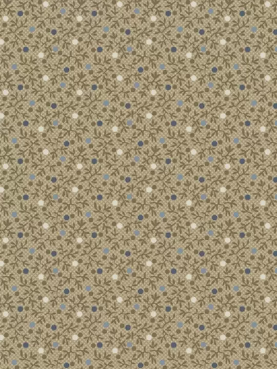 WINDHAM FABRICS - OXFORD par Mary Koval 53893-2 Dottie Taupe