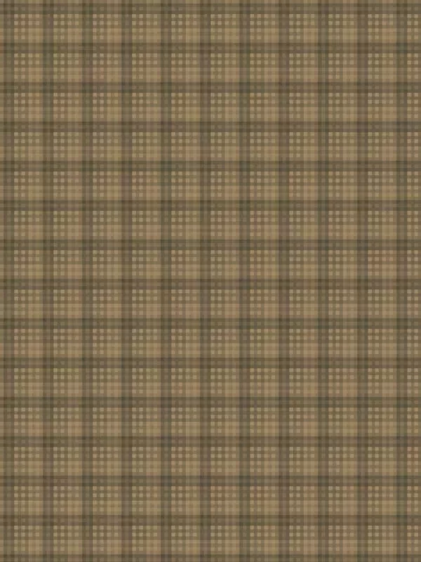 WINDHAM FABRICS - OXFORD par Mary Koval 53894-7 Plaid Cocoa