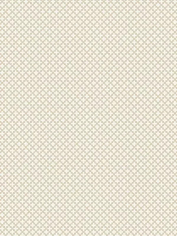 WINDHAM FABRICS - OXFORD par Mary Koval 53895-3 Micro Quatrefoil Linen