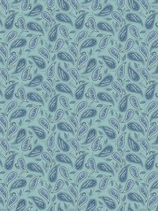 ANDOVER FABRICS - AT DAY'S END par Sarah Maxwell 1094-T Repose Grassy Fields