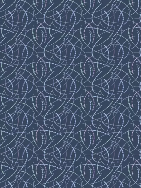 ANDOVER FABRICS - AT DAY'S END par Sarah Maxwell 1095-B Crop Circles Twilight