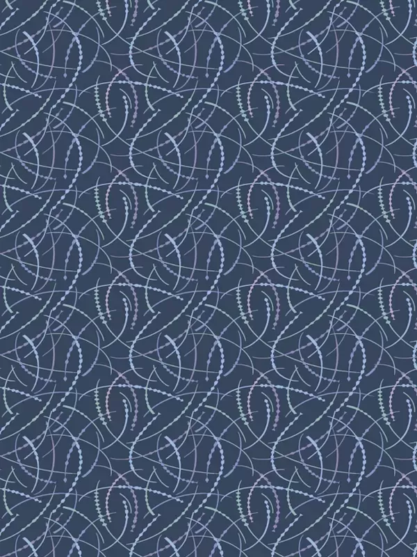 ANDOVER FABRICS - AT DAY'S END par Sarah Maxwell 1095-B Crop Circles Twilight