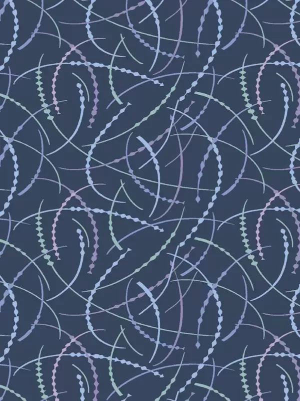 ANDOVER FABRICS - AT DAY'S END par Sarah Maxwell 1095-B Crop Circles Twilight