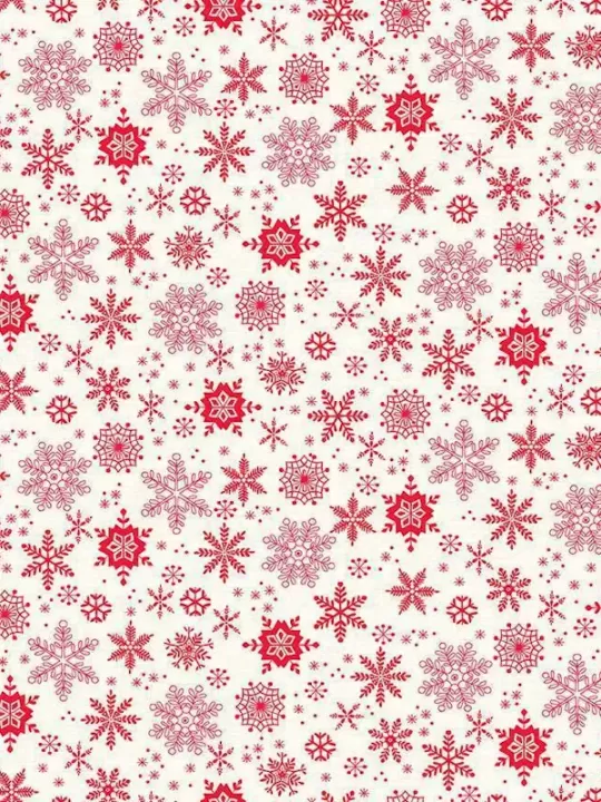 MAKOWER - Tissu Patchwork SCANDI CHRISTMAS Réf. 2576-R