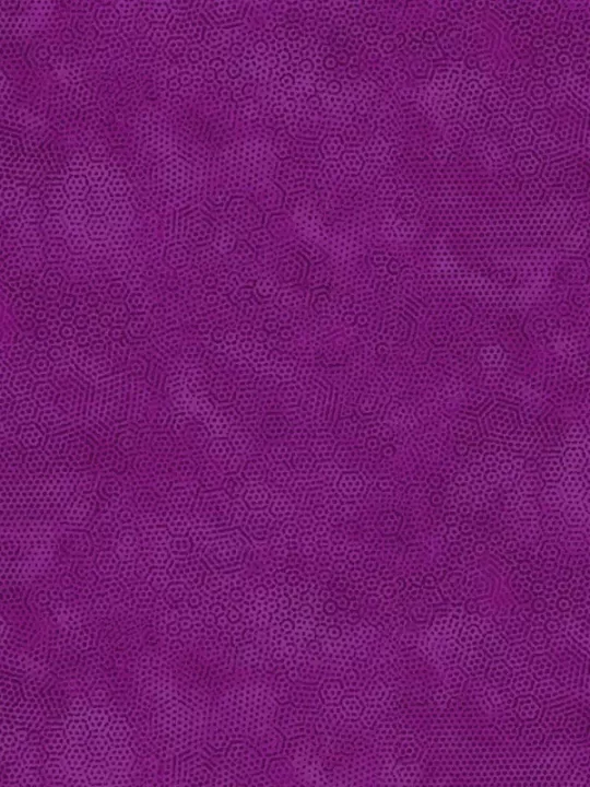 MAKOWER UK - Faux-uni DIMPLES par Makower 1867-P19 Dark Orchid