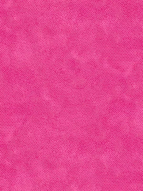 MAKOWER UK - Faux-uni DIMPLES par Makower 1867-E24 Scorching Pink