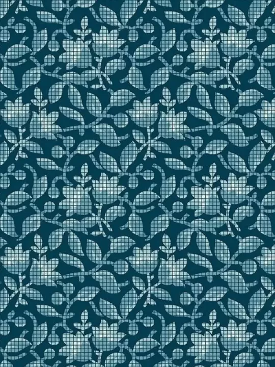 ANDOVER FABRICS - BEACH HOUSE par Edyta Sitar 1168-B Bougainvillea Blue