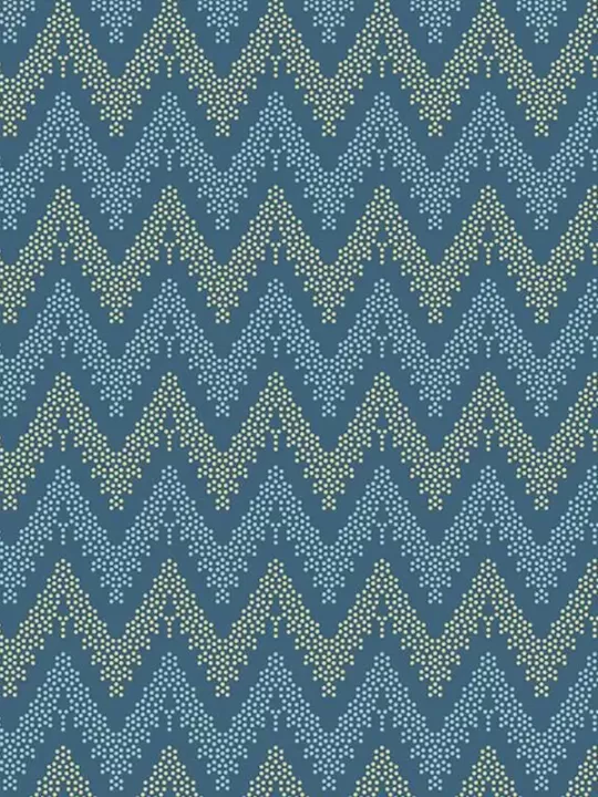 ANDOVER FABRICS - BEACH HOUSE par Edyta Sitar 1174-B Current Blue