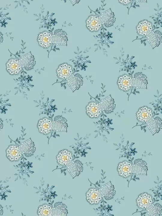 ANDOVER FABRICS - BEACH HOUSE par Edyta Sitar 1165-B Plumeria Powder