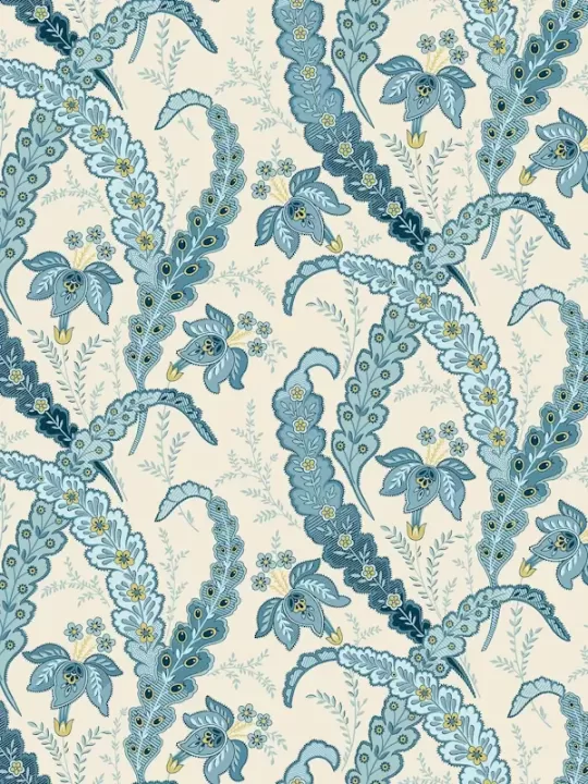 ANDOVER FABRICS - BEACH HOUSE par Edyta Sitar 1164-L Ribbon Glass Linen