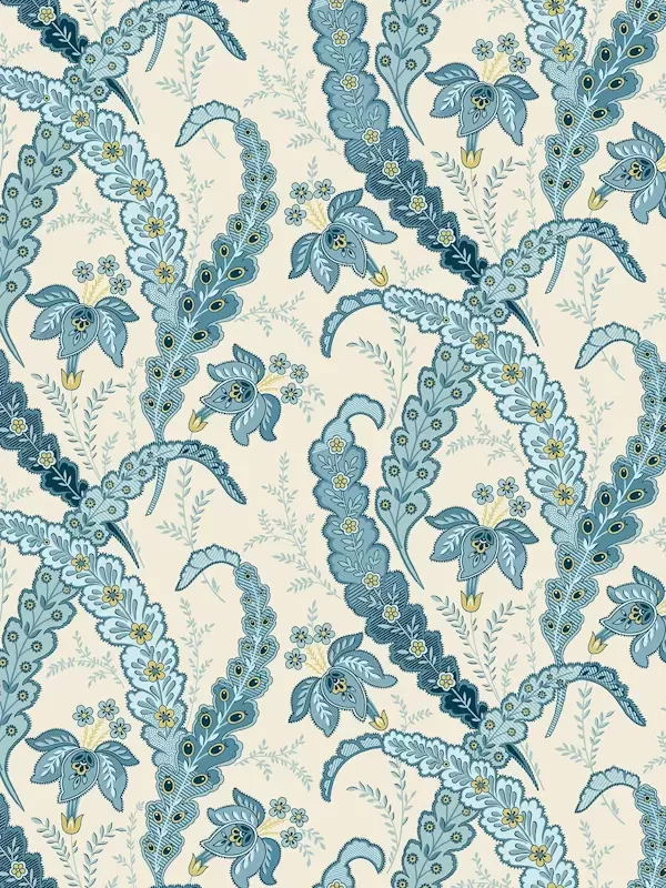 ANDOVER FABRICS - BEACH HOUSE par Edyta Sitar 1164-L Ribbon Glass Linen