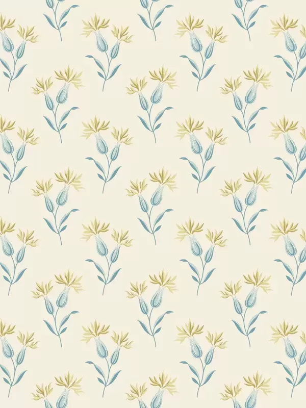 ANDOVER FABRICS - BEACH HOUSE par Edyta Sitar 1172-L Sea Lavender Cream