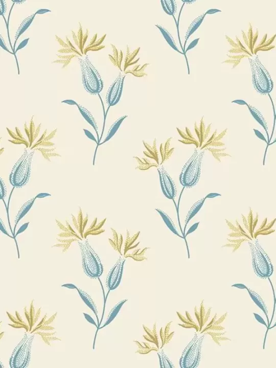 ANDOVER FABRICS - BEACH HOUSE par Edyta Sitar 1172-L Sea Lavender Cream