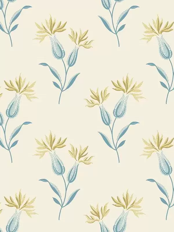 ANDOVER FABRICS - BEACH HOUSE par Edyta Sitar 1172-L Sea Lavender Cream