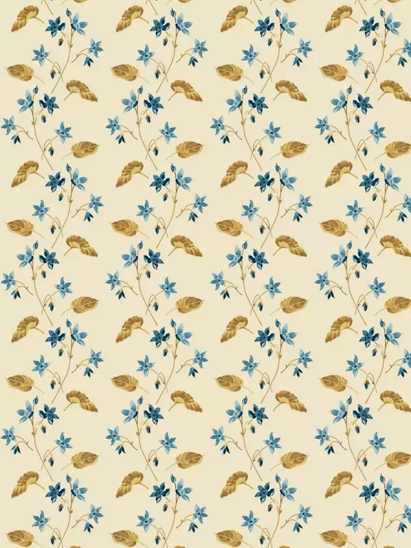 ANDOVER FABRICS - BEACH HOUSE par Edyta Sitar 1167-L Clematis Shell