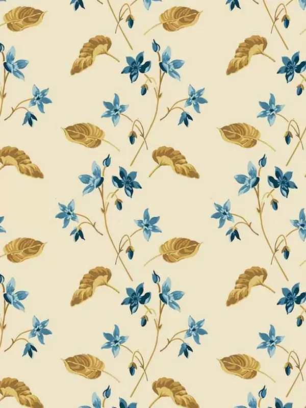 ANDOVER FABRICS - BEACH HOUSE par Edyta Sitar 1167-L Clematis Shell