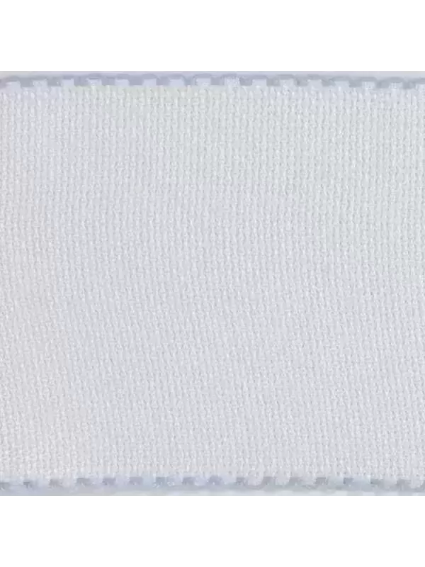 DMC Galon à broder Toile Aïda Coton 8,5cm Blanc Feston Ciel