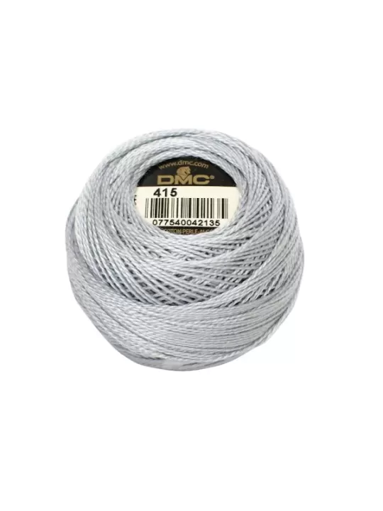 DMC Coton Perlé N° 12 (Art. 116) 415 Gris chromé