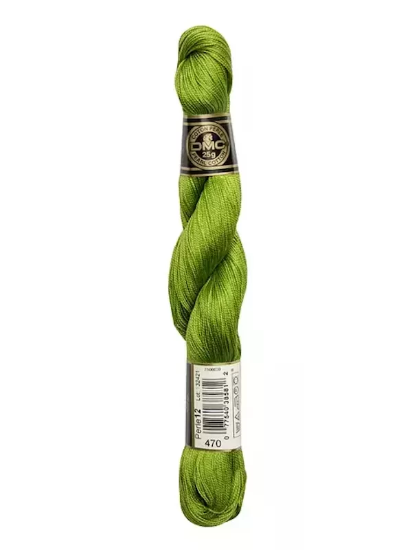 DMC Coton Perlé Spécial Hardanger N° 12 (Art. 116) 470 Vert olive