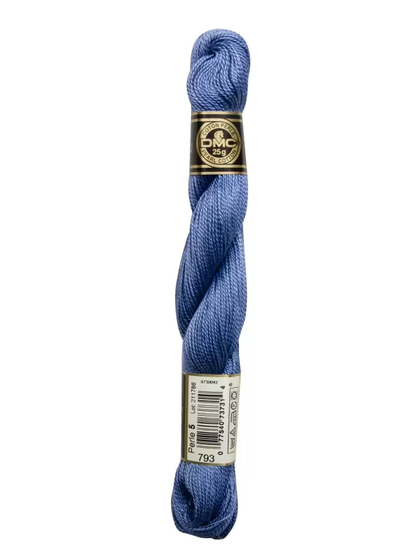 DMC Coton Perlé Spécial Hardanger N° 12 (Art. 116) 793 Bleuet