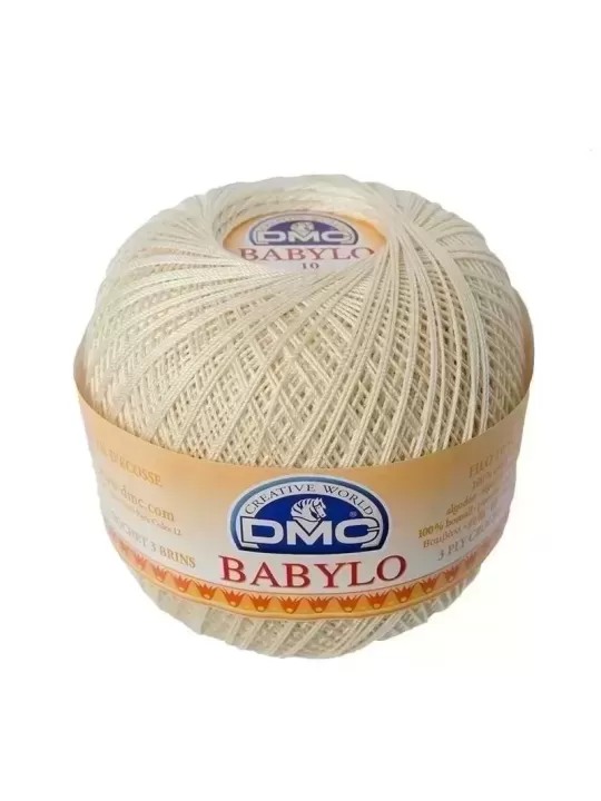 DMC FIL CROCHET BABYLO 20 Col. ECRU